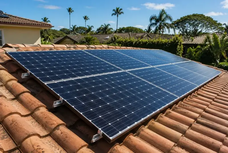 Installation de panneaux solaires à Fay-de-Bretagne